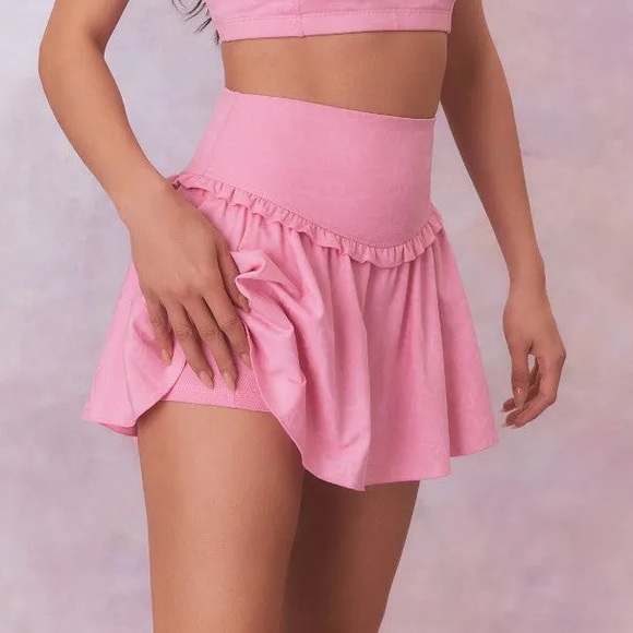 LoveShackFancy Dresses & Skirts - LOVESHACKFANCY Vanina rose print active skirt XL Rosabelle